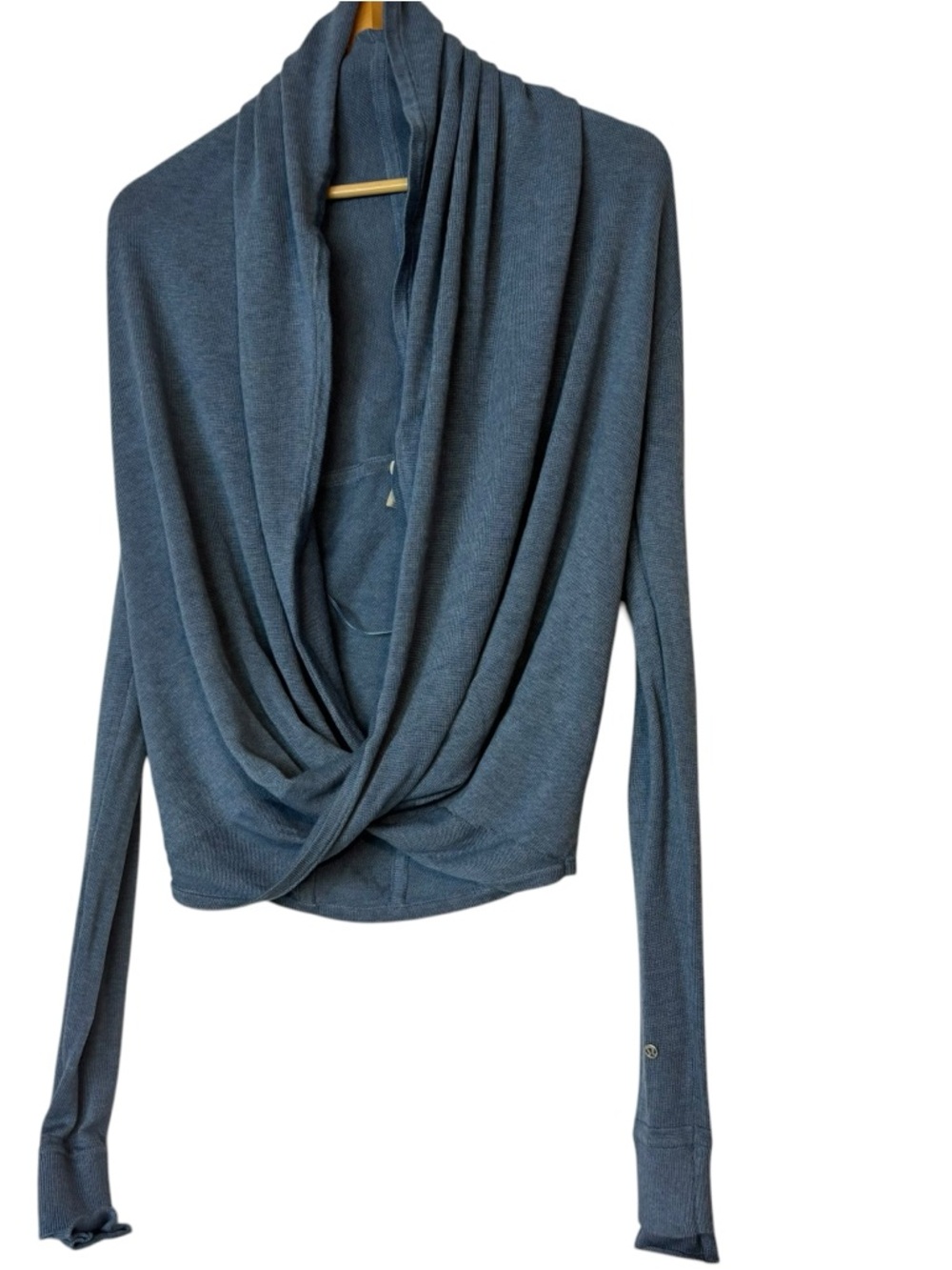 Lululemon Iconic knit Wrap Heathered Blue Denim Women’s size 6